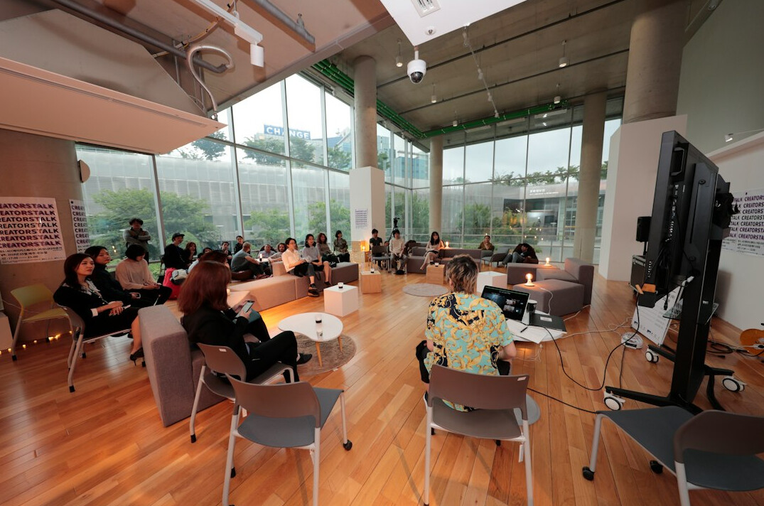 group discussion in workshop