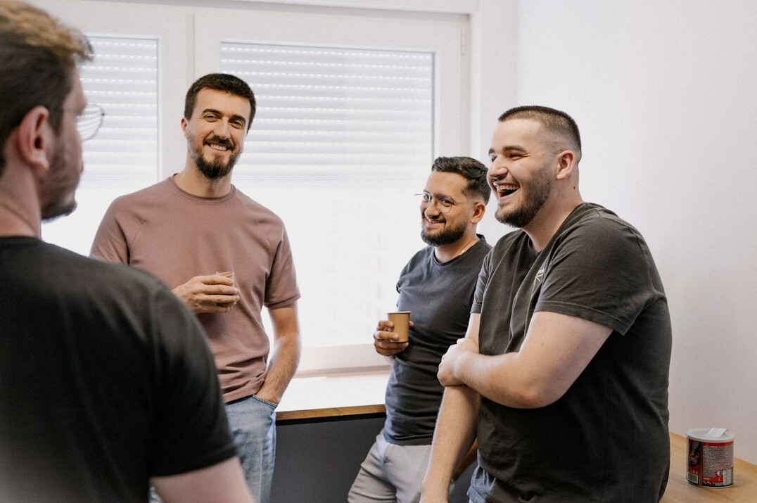 friends having honest conversation